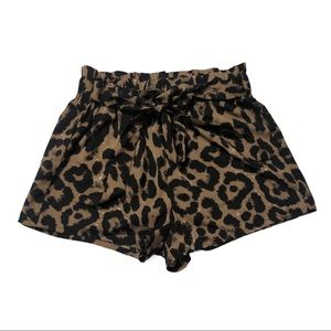 Shein Leopard Large Shorts